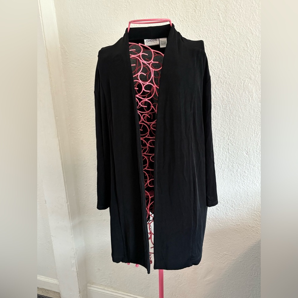 Chico’s Travelers open front cardigan
